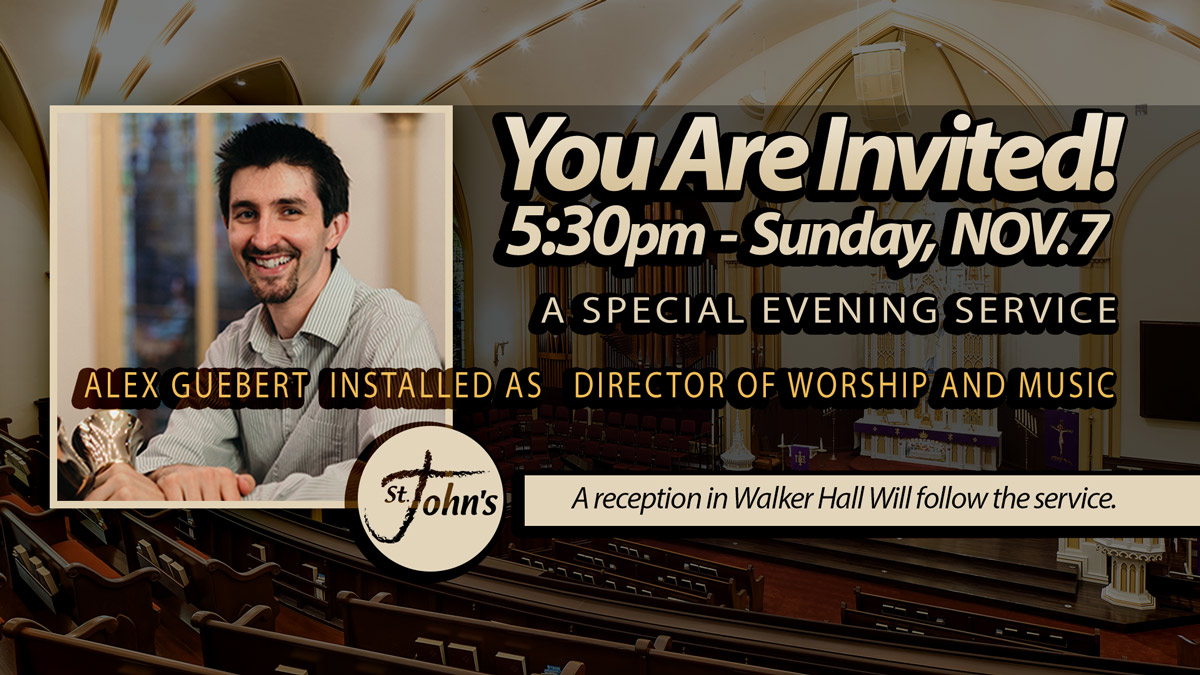 Installation Service - Director of Worship & Music